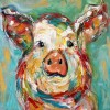 2021 Pig Diy Diamond Painting Kits UK 