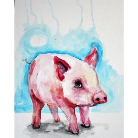 2021 Pig Diy Diamond Painting Kits UK 