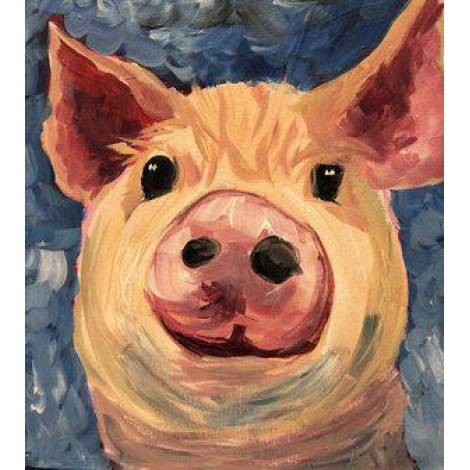 2021 Pig Diy Diamond Painting Kits UK 
