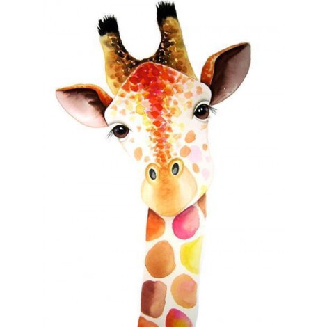 2021 Giraffe Full Drill Diy 5d Diamond Painting Kits UK 