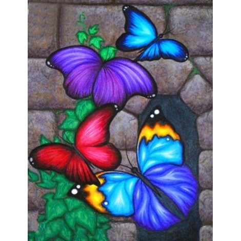 2021 Butterfly Full Drill Diy Diamond Painting Kits UK