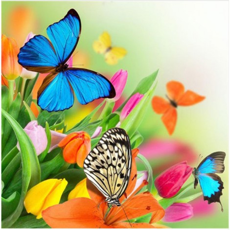 2021 Butterfly Full Drill Diy Diamond Painting Kits UK