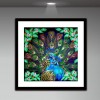2021 Peacock Full Drill Diy Diamond Painting Kits UK