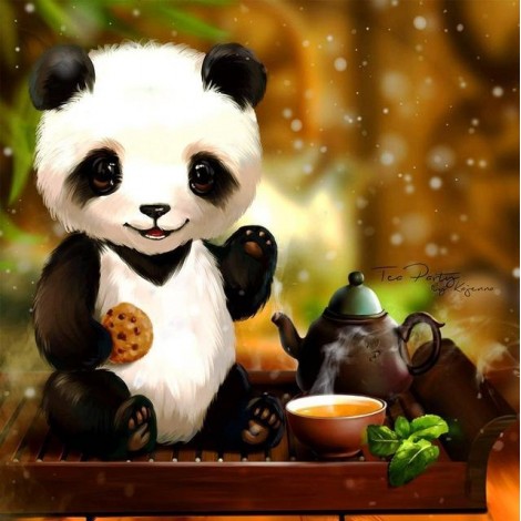 2021 Panda Full Drill Diy Diamond Painting Kits UK