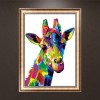2021 Giraffe Full Drill Diy 5d Diamond Painting Kits UK 