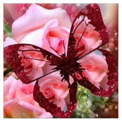 2021 Butterfly Full Drill Diy Diamond Painting Kits UK