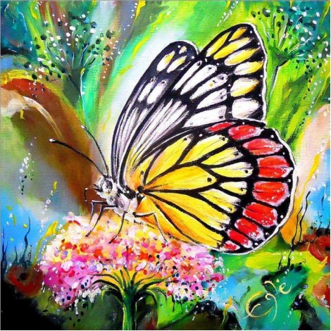 2021 Butterfly Full Drill Diy Diamond Painting Kits UK