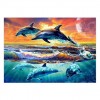 2021 Dolphin Full Drill Diy Diamond Painting Kits UK 
