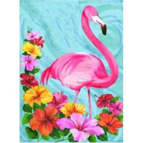 2021 Flamingo Full Drill Diy Diamond Painting Kits UK