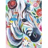 2021 Zebra Full Drill Diy Diamond Painting Kits UK