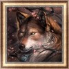 2021 Wolf Diy Diamond Painting Kits UK 