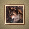 2021 Wolf Diy Diamond Painting Kits UK 