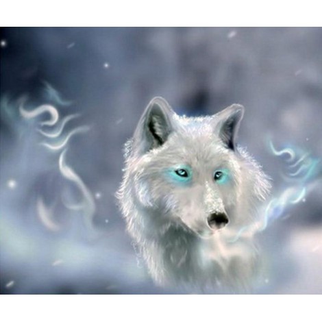 2021 Wolf Diy Diamond Painting Kits UK