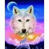 2021 Wolf Diy Diamond Painting Kits UK 