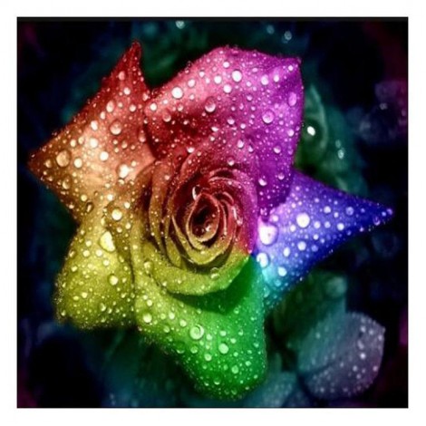 2021 Rose Diy Diamond Painting Kits UK 