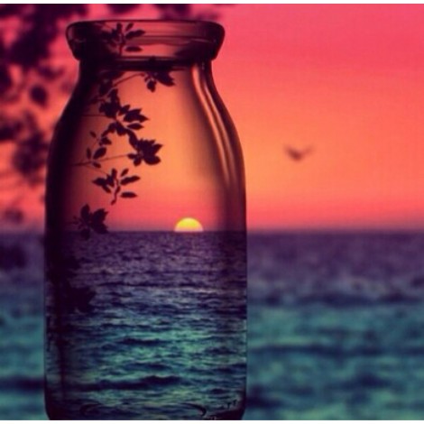 2021 Sunset Full Drill Diy Diamond Painting Kits