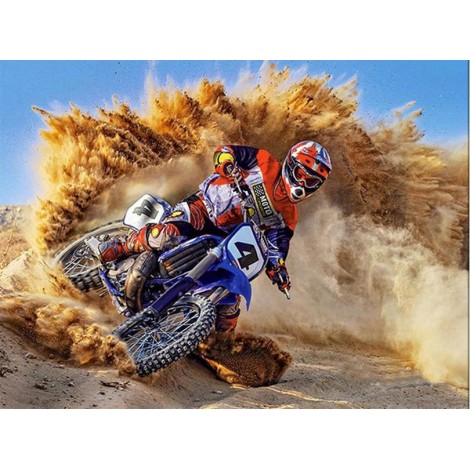 2021 Motorcycle Full Drill Diy Diamond Painting Kits