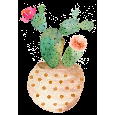 2021 Cactus Full Drill Diy Diamond Painting Kits UK 