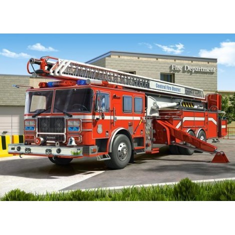 2021 Fire Truck 5D Diamond Painting Kits 