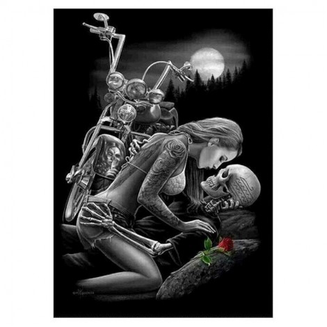 2021 Skull Full Drill Diy 5d Diamond Painting Kits UK 