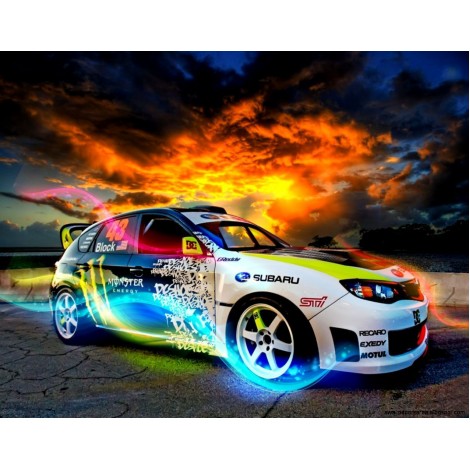 2021 Car Full Drill Diy Diamond Painting Kits 
