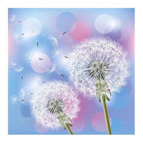 2021 Dandelion Full Drill Diy Diamond Painting Kits UK