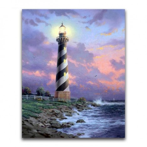 2021 Lighthouse Full Drill 5d Diy Diamond Painting Kits