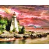 2021 Lighthouse Full Drill 5d Diy Diamond Painting Kits