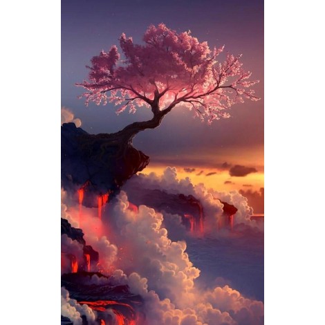 2021 Tree Full Drill Diy Diamond Painting Kits UK