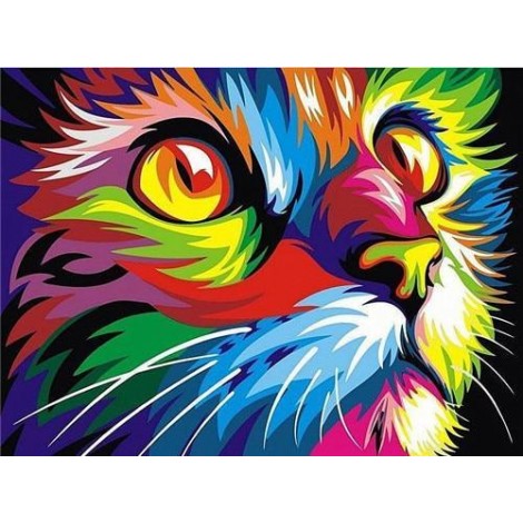2021 Cat Diy Diamond Painting Kits UK