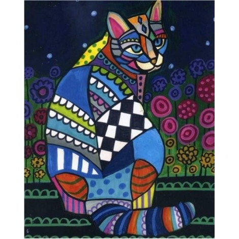 2021 Cat Diy Diamond Painting Kits UK