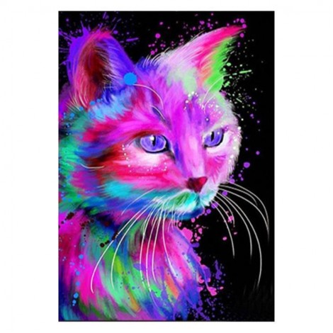 2021 Cat Diy Diamond Painting Kits UK