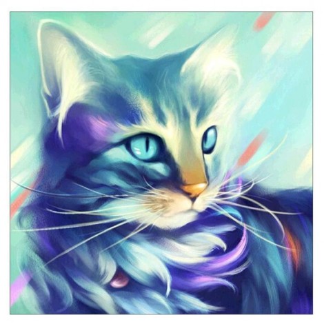 2021 Cat Diy Diamond Painting Kits UK