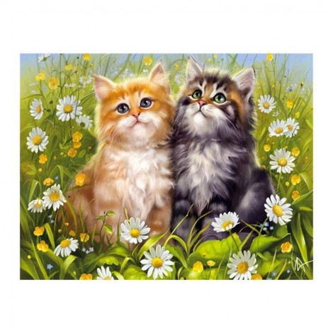 2021 Cat Diy Diamond Painting Kits UK