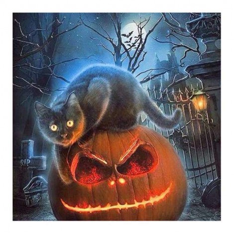 2021 Halloween Pumpkin 5d Diy Diamond Painting Kits