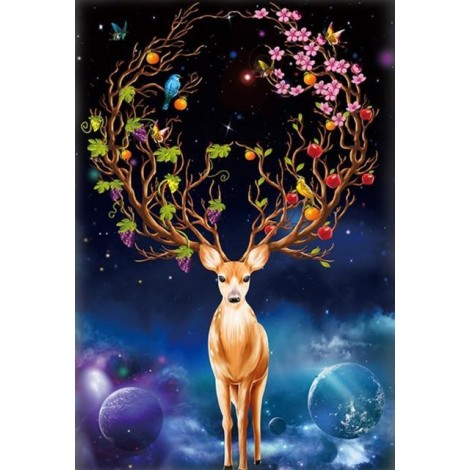2021 Deer Full Drill Diy 5d Diamond Painting Kits UK 