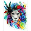 2021 Colorful Lion 5d Diy Diamond Painting Kits 