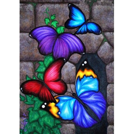 2021 Butterfly 5d Diy Diamond Painting Kits