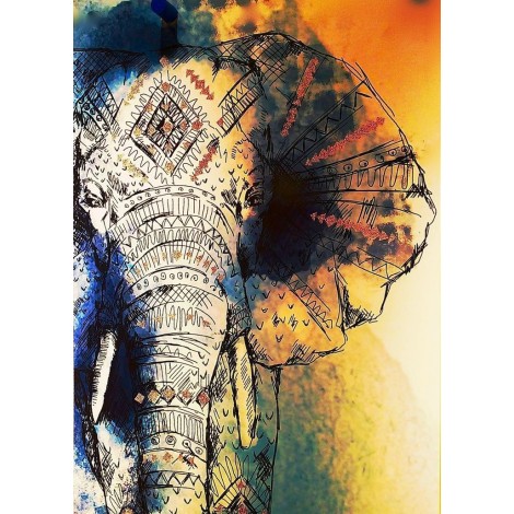 2021 Elephant Diy Diamond Painting Kits UK