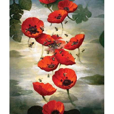 2021 Flower Full Drill Diy Diamond Painting Kits UK 