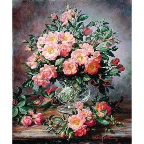 2021 Flower Full Drill Diy Diamond Painting Kits UK 