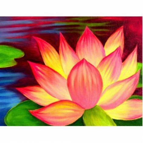 2021 Lotus Full Drill Diy Diamond Painting Kits UK