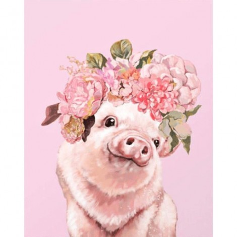 2021 Pig Diy Diamond Painting Kits UK 