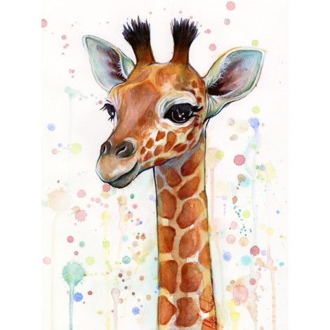 2021 Giraffe Full Drill Diy 5d Diamond Painting Kits UK