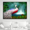 2021 Peacock Full Drill Diy Diamond Painting Kits UK
