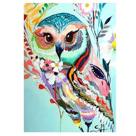 2021 Owl Full Drill Diy Diamond Painting Kits