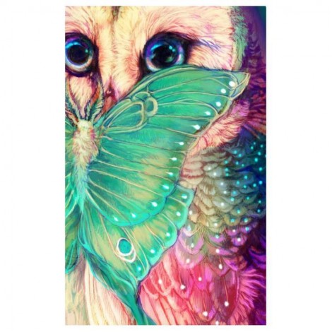 2021 Owl Full Drill Diy Diamond Painting Kits 