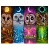 2021 Owl Full Drill Diy Diamond Painting Kits 