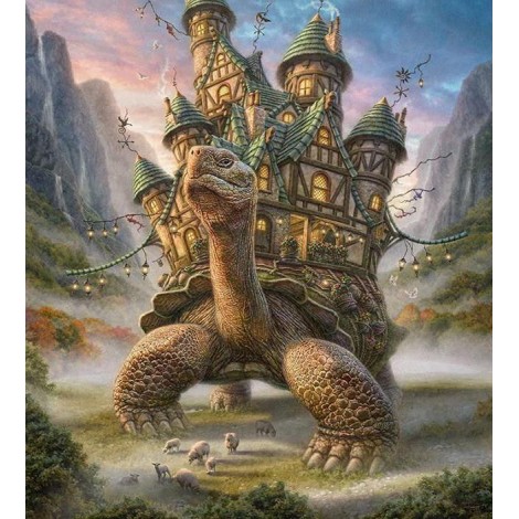 2021 Turtle Full Drill Diy Diamond Painting Kits UK 