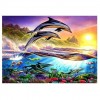2021 Dolphin Full Drill Diy Diamond Painting Kits UK
